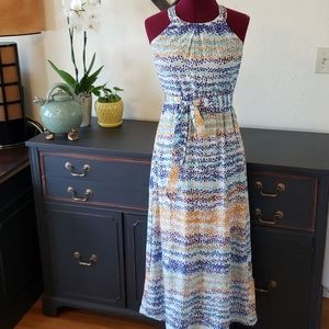 Beautiful silk and cotton hand wash maxi dress